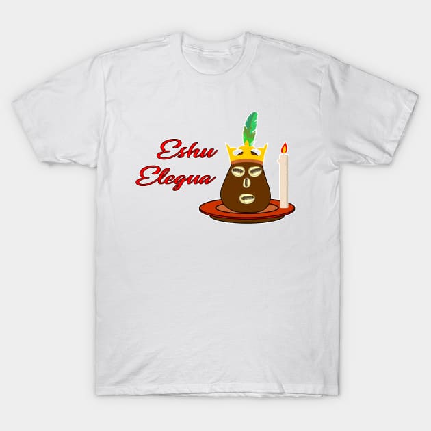 Eshu elegua 2 T-Shirt by Korvus78